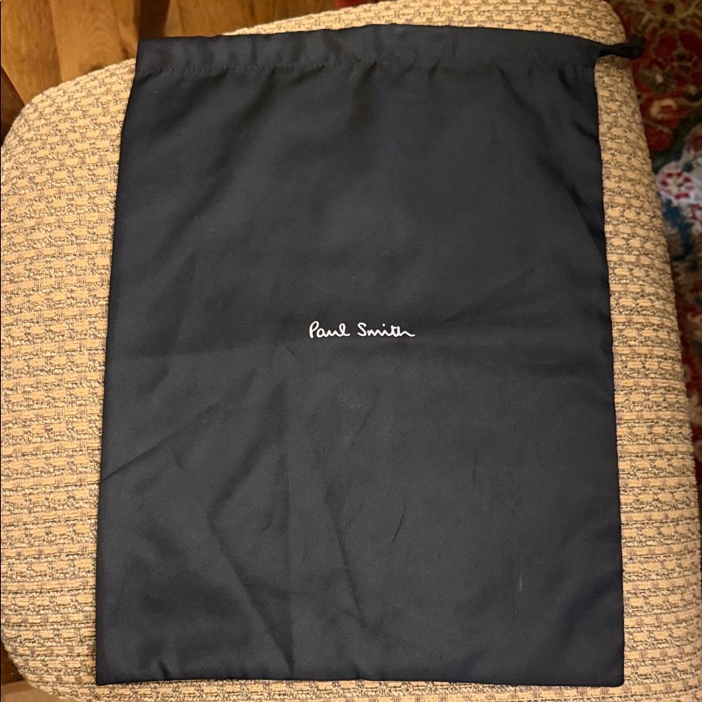 Paul Smith Classic Black Storage dust Bag 14” x 10 “